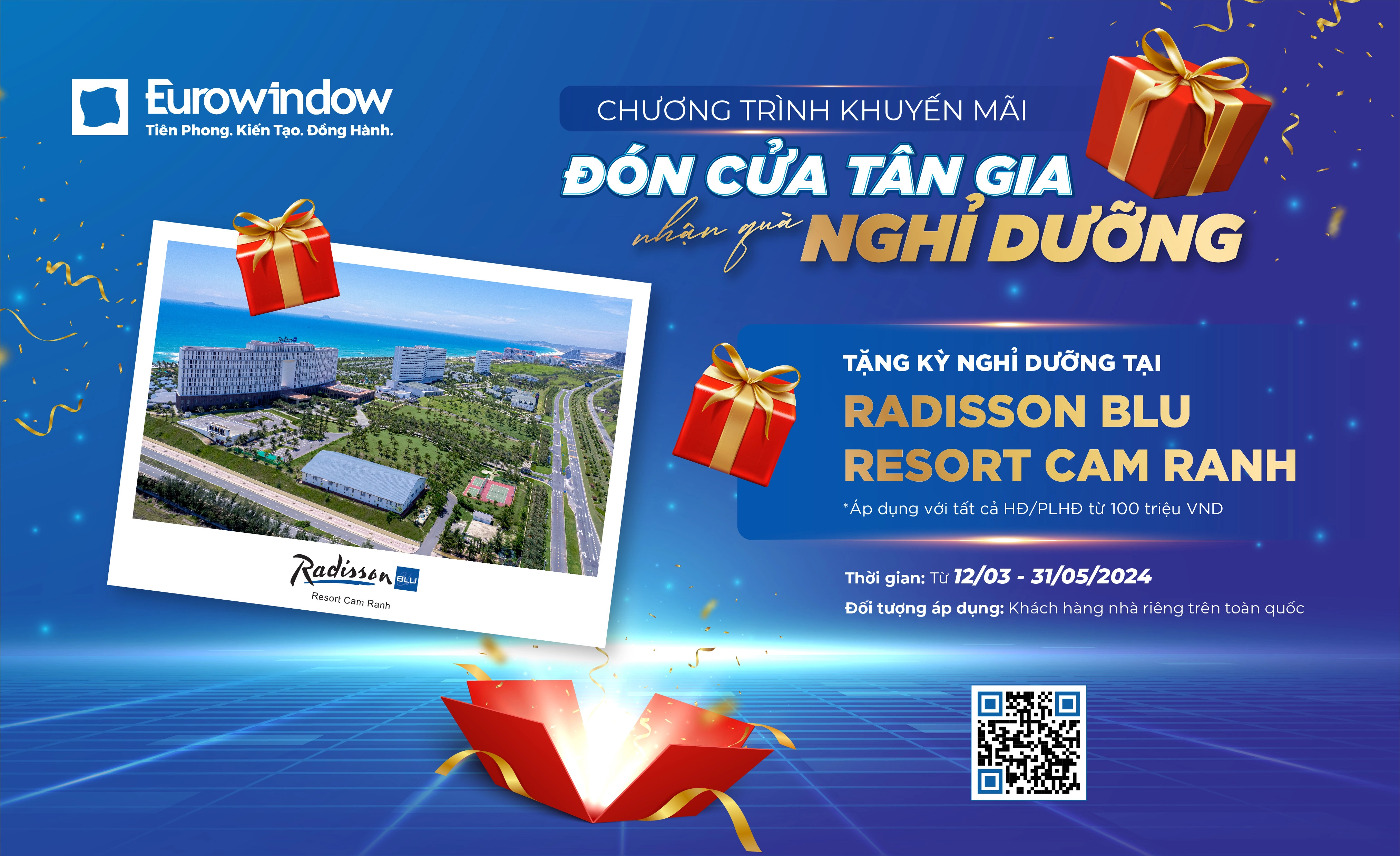 EUROWINDOW KHUYẾN MÃI NHÂN DỊP VIETBUILD: “ĐÓN CỬA TÂN GIA – NHẬN QUÀ NGHỈ DƯỠNG”